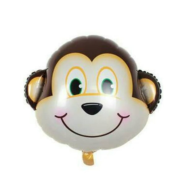 Balon Foil Gambar Monyet Monkey Dekorasi Karakter Hewan