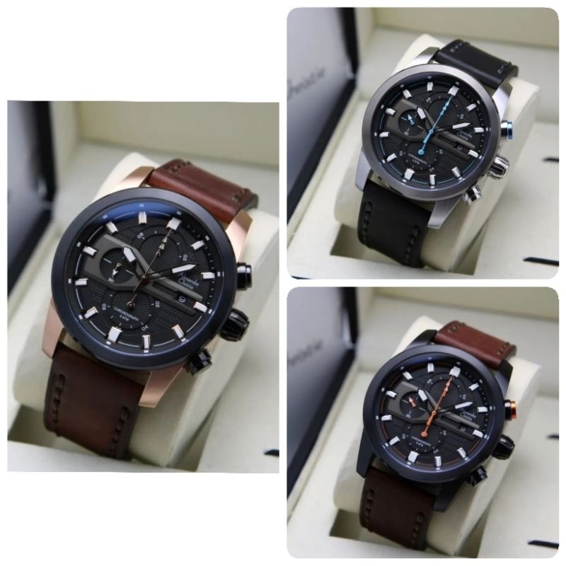Jam tangan pria Alexandre Christie 6562 AC6562