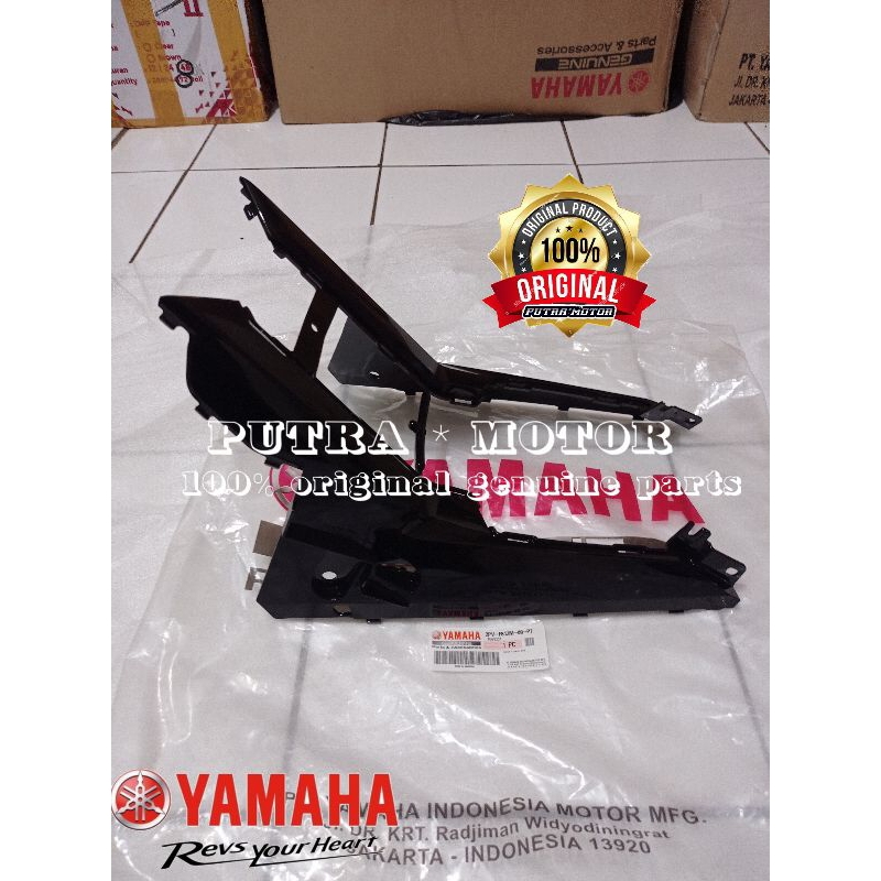COVER BODI BAWAH JOK YAMAHA JUPITER MX KING 150 2019 2023 HITAM GLOSY ORI YGP