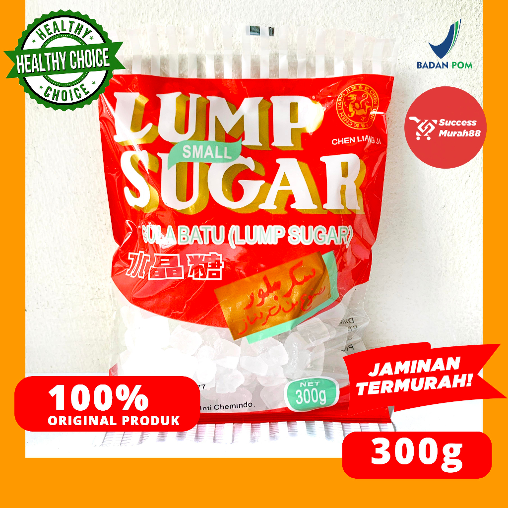 

LUMP SUGAR GULA BATU CHEN LIANG JI 300 GR