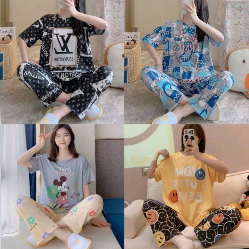 Ready Setelan Baju import Baju santai Wanita Setelan Wanita