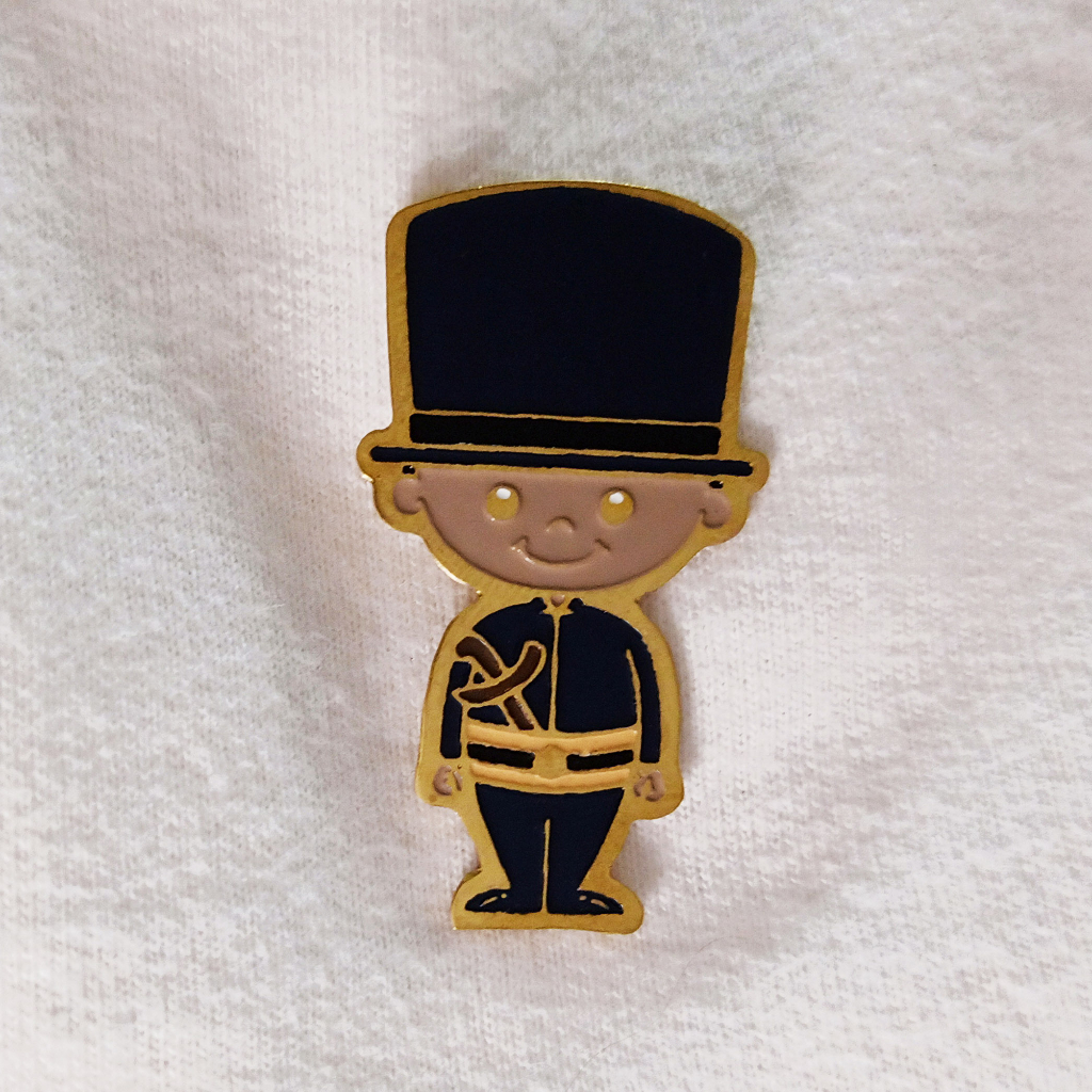 Soft Enamel Pin - Bregada Bugis - Souvenir Jogja