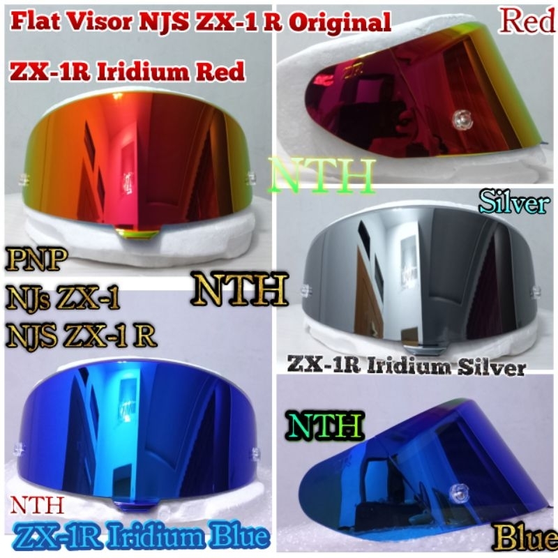Visor Helm NJS ZX1 Kaca Helm NJS ZX-1 NJS Visor NJS ORIGINAL