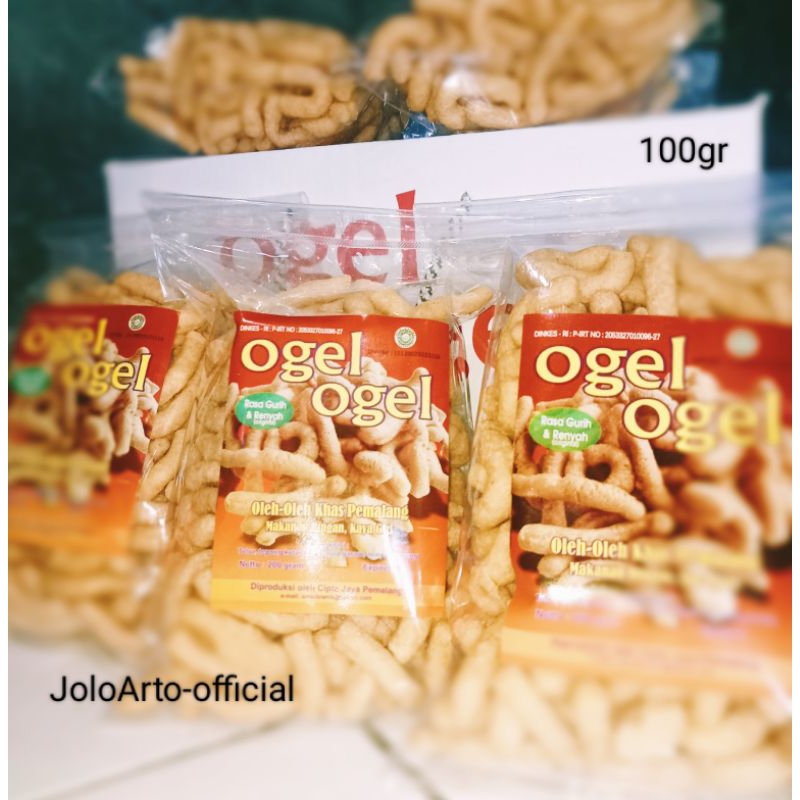 

Ogel Ogel khas pemalang100 gr jajanan enak dan sehat alami bergizi cemilan khas pemalang