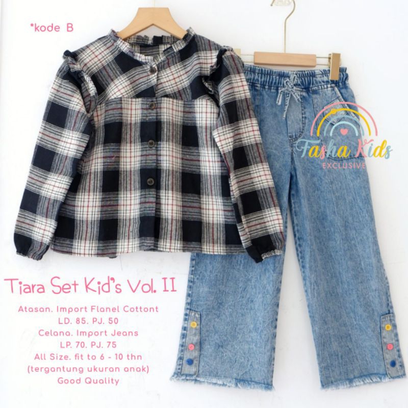 (NEW)SETELAN ANAK OOTD//SAKURA//AGNES /LOVELY /TIARA SET TEEN BY FASHA