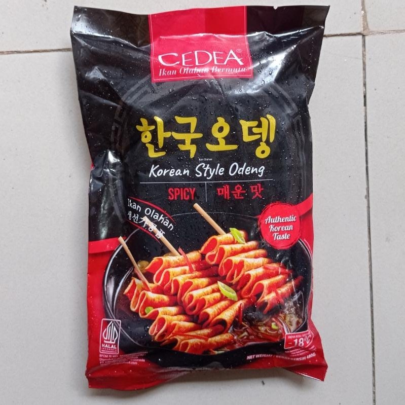 

Cedea korean odeng spicy 480 gr