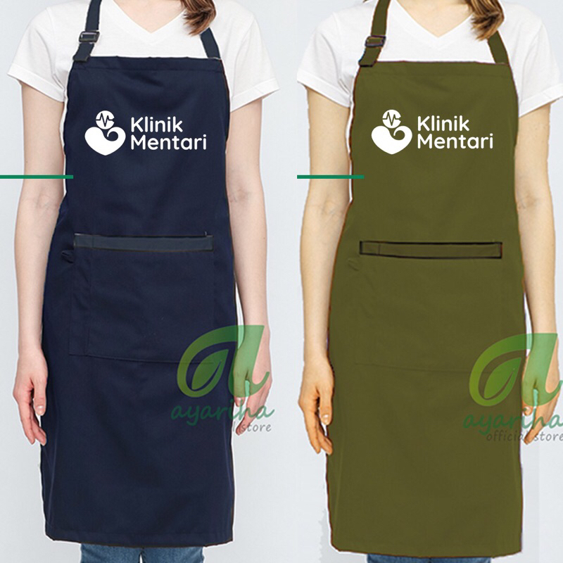 CELEMEK APRON COSTUM SABLON 1 WARNA