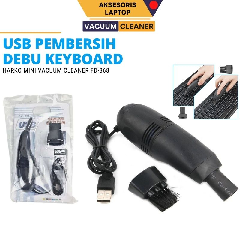 Vacuum Cleaner Mini USB Portable Pembersih Penyedot Debu Serbaguna Vakum usb Vacum mini