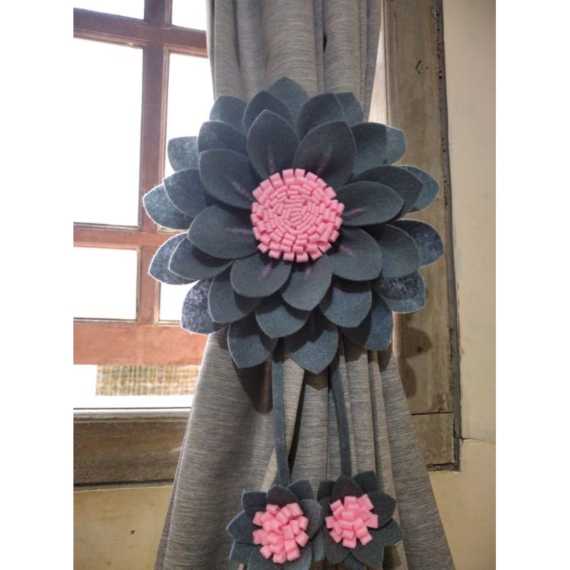 ikat gorden bunga flanel/ikat gorden lucu/tali korden