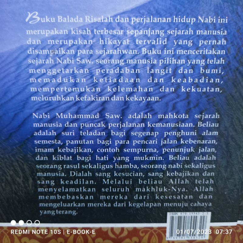 Buku agama Islam keagungan Sirah Nabi Muhammad Saw aidh Al Qarni hard cover segel