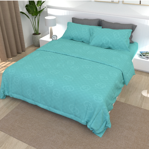 Adela Sprei Embos MICHELIA T30 cm - Sprei Tanpa Bedcover