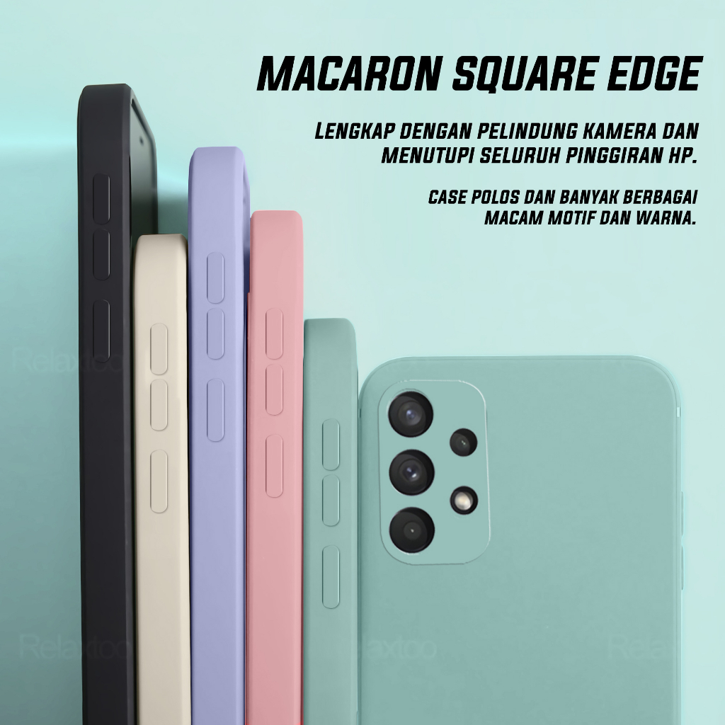 Case Macaron Softcase (UV035) Samsung A13 A14 M14 A33 A73 A53 A23 A32 A52 A52S A72 A22 4G A22 5G A12 M12 A02S A03S A03 CORE A71 A51 A10 M10 A11 M11 A20 A30 A30S A50 A50S A21S A20S