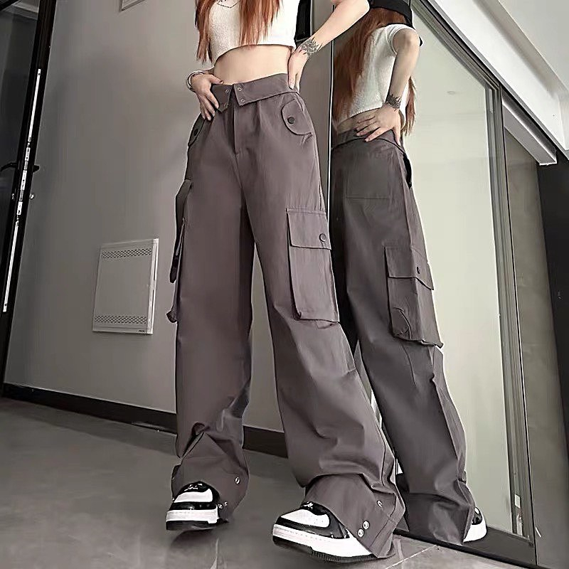 cargo pants women low waist sweatpants streetwear