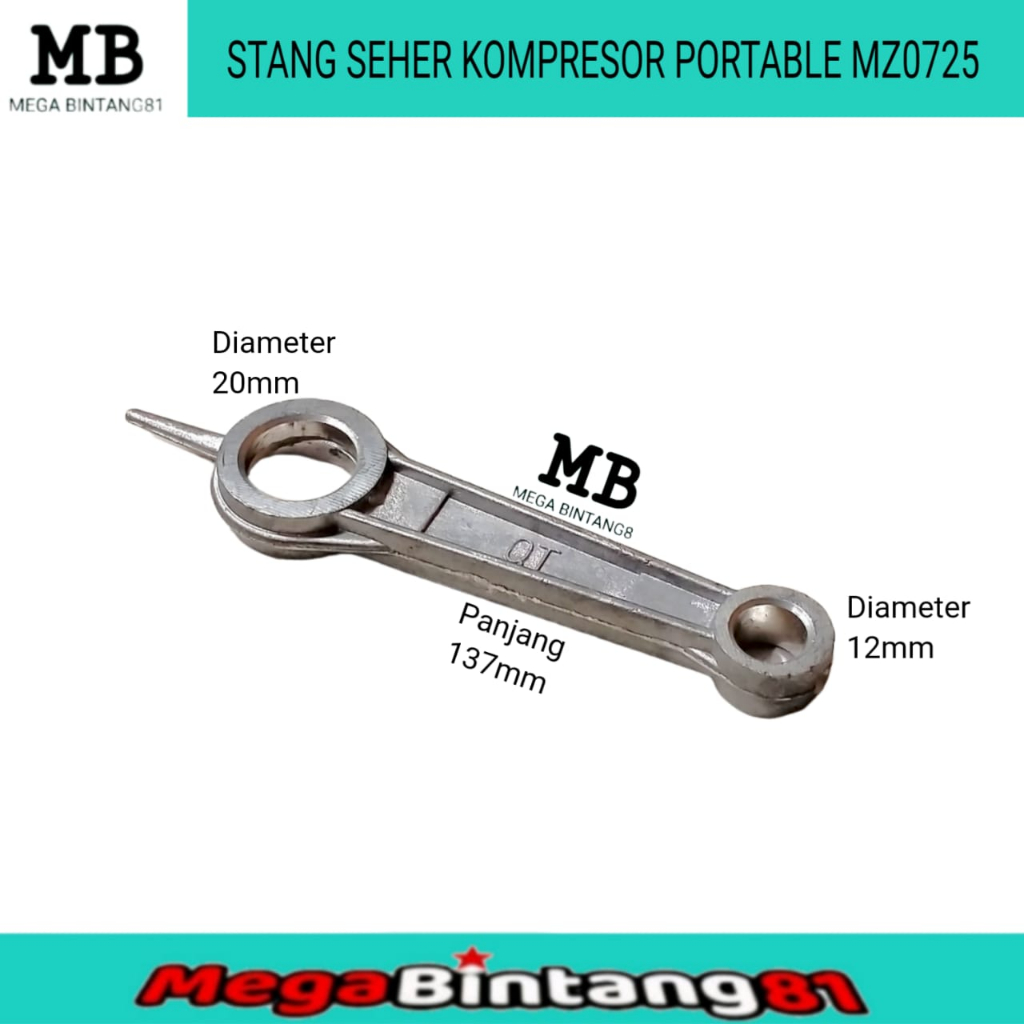 Stang seher kompresor controd stang seher kompresor listrik SDP / SHARK MZ0725