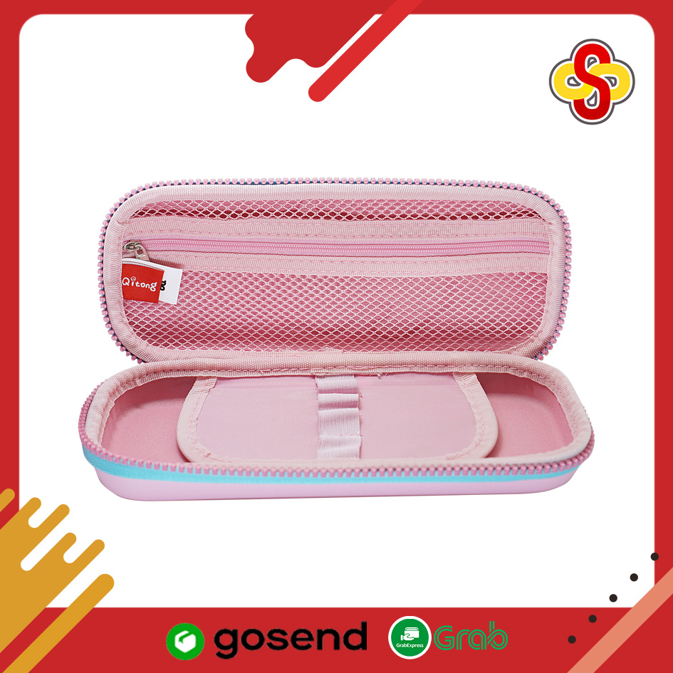 Tempat Pensil / Kotak Pensil / Pencil Hard Case Flamingo Fancy QT-5759