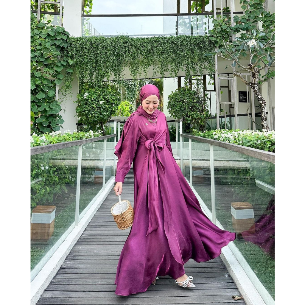 Delvy Dress | DRESS SHIMMER | GAMIS PESTA DUBAI | RAYA SERIES 2023 | GAMIS LEBARAN