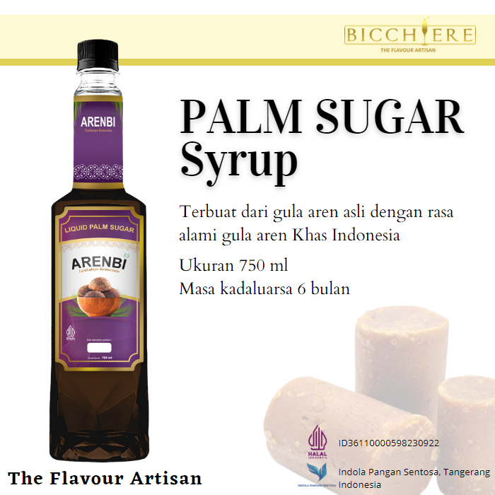 

Bicchiere Palm Sugar 750 ml - Arenbi Premium Gula Aren