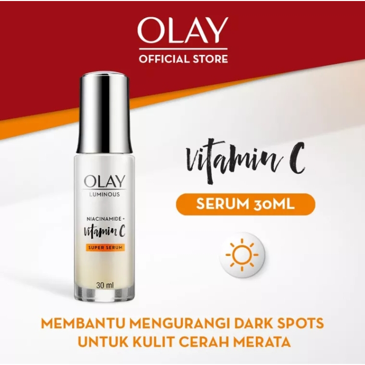 OLAY White Radiance Niacinamide + Vitamin C Super Serum Brightening 30ml