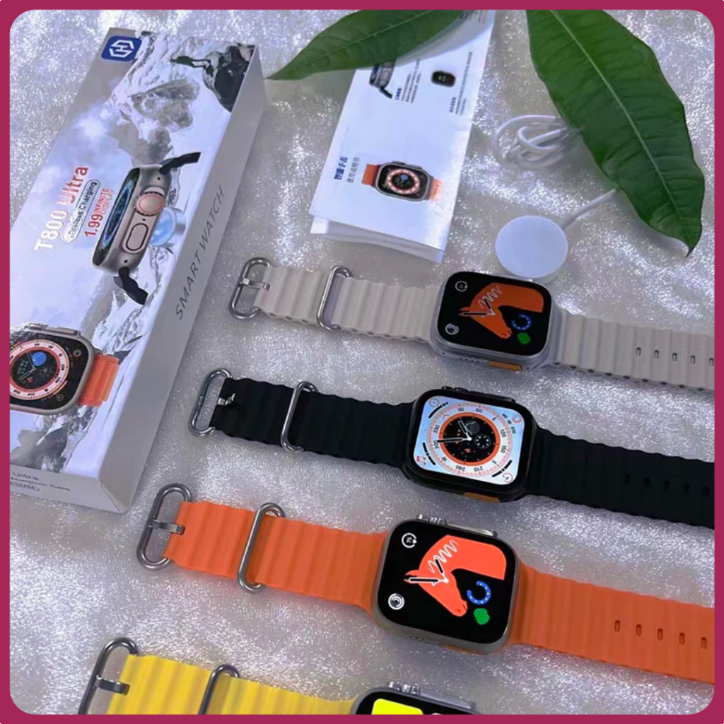 (SC)Smartwatch T800 ultra Bergaransi