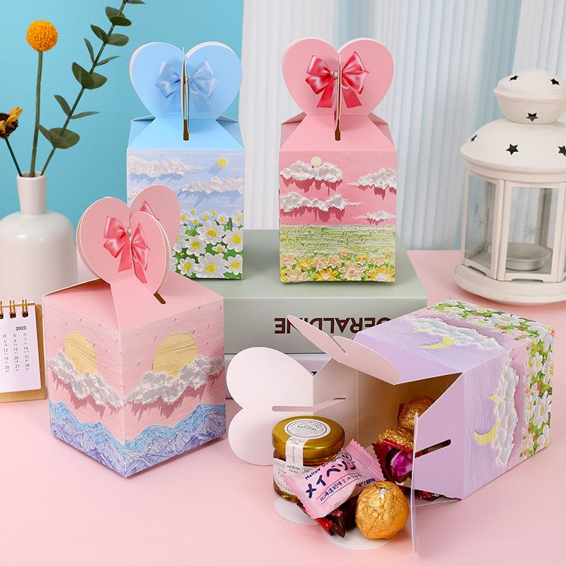 BOX KOTAK SOUVENIR KEMASAN CANDY PERMEN KOTAK COKLAT KADO PESTA ULANG TAHUN ANAK BOX WEDDING KADO ME