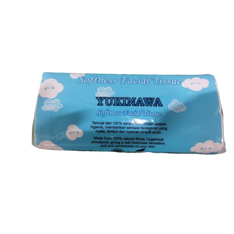 tisu tissue murah kualitas 200 sheet / 180 sheet 2ply merek yukinawa[2varian]