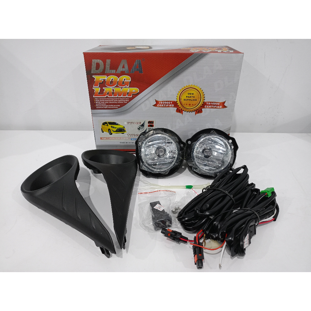 Foglamp Mobil DLAA Toyota Agya 2017 Agya 2018