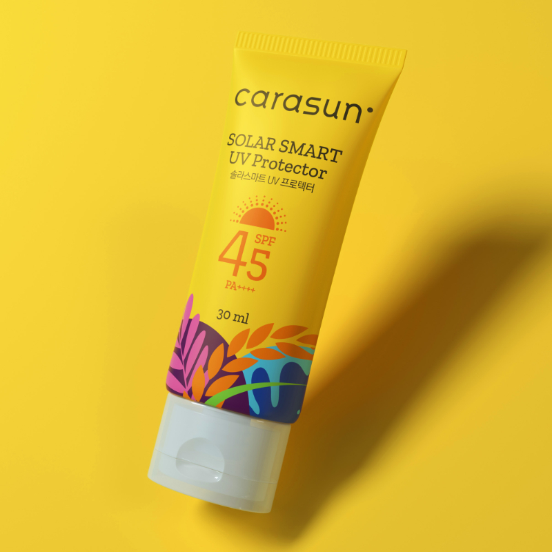 CARASUN Solar Smart UV Protector Sunscreen SPF 45 PA++++ | 8ml | 30ml