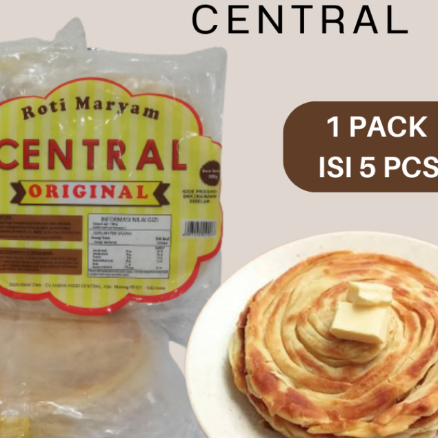 

Roti Cane Roti Maryam 1 Pack ya Harga Pabrik