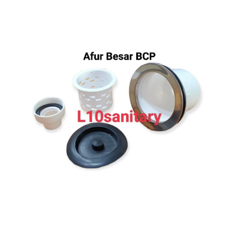 Afur Pembuangan BCP Bak Cuci Piring SINK BESAR PVC PLASTIK