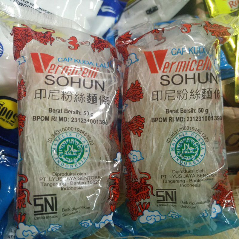 

1 Ball Soun Naga Cap Kuda Laut isi 100 pcs x 50 GR