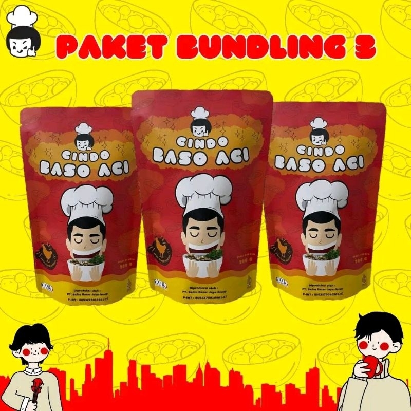 

PROMO BUNDLING 3 !!! BASO ACI CINDO