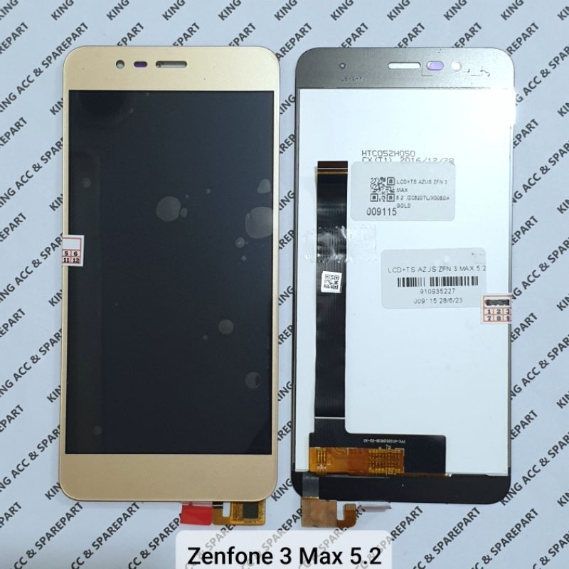 LCD TOUCHSCREEN ASUS ZENFONE 3 MAX 5.2 ZC520TL X008DA