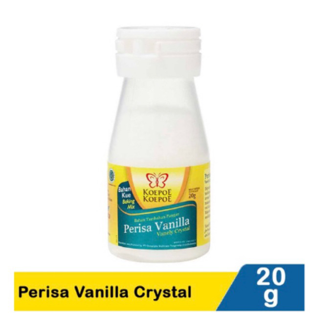 

TERMURAH Perisa Vanilla Bubuk Merk KOEPOE KOEPOE Kemasan Botol 20gr Penguat aroma vanilla pada makanan seperti kue, roti dan lainnya