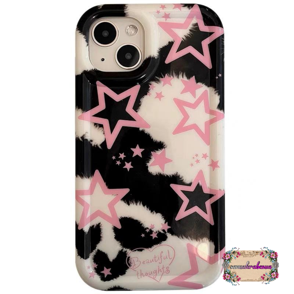 SS836 SOFTCASE SILIKON BINTANG HITAM FOR INFINIX SMART 5 6 6+ 7 HOT 9 10 11 12 PLAY 11 2022 11S 12 12I 20I 30 30I PLAY NOTE 11 12 2023 12 696 30 PRO SB5793