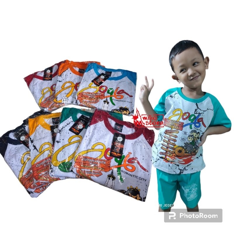 Setelan anak khas jogja malioboro / setelan baju dan celana anak khas jogja usia 6 bulan -12 tahun /