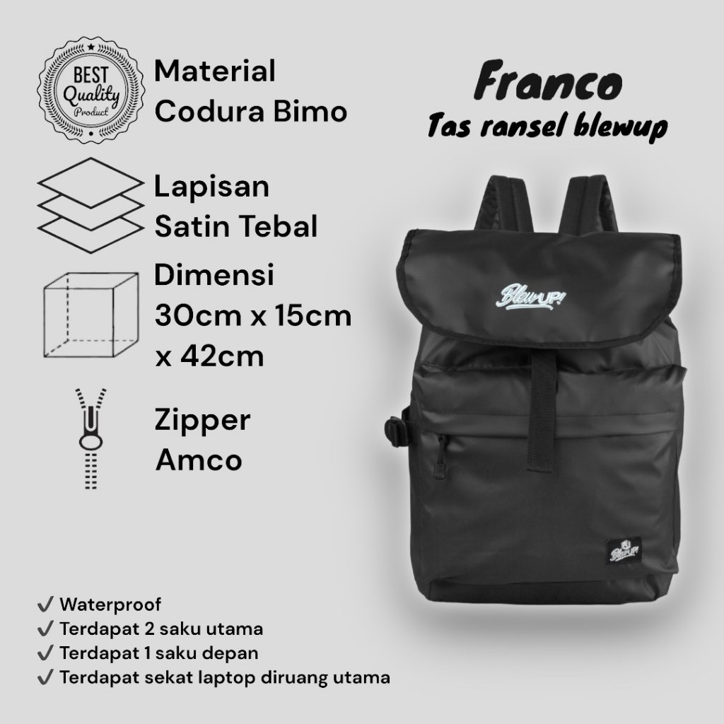 Ransel Backpack Blewup Franco