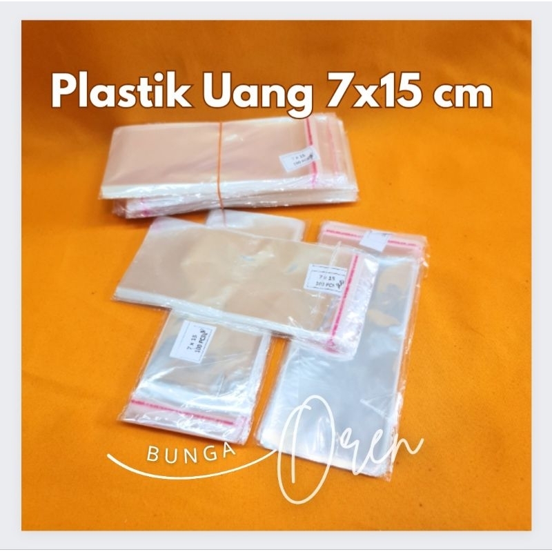 Plastik Opp uang Plastik Buket uang