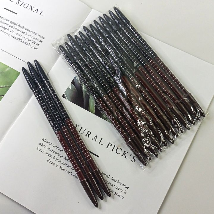 Pensil Alis Eyebrow 2in1 Hitam &amp; Coklat