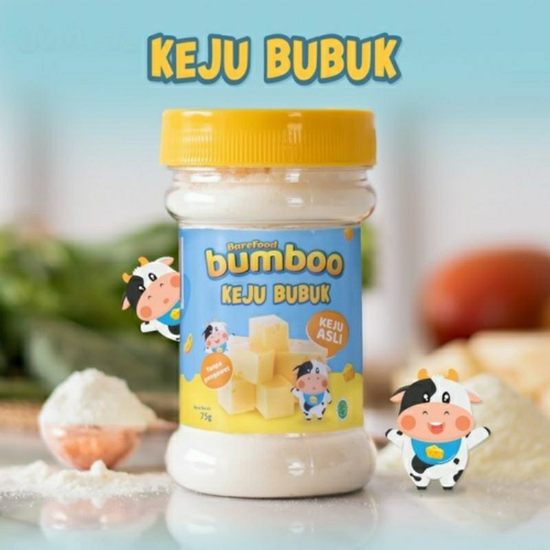 Bumboo Barefood Keju Bubuk 75gr