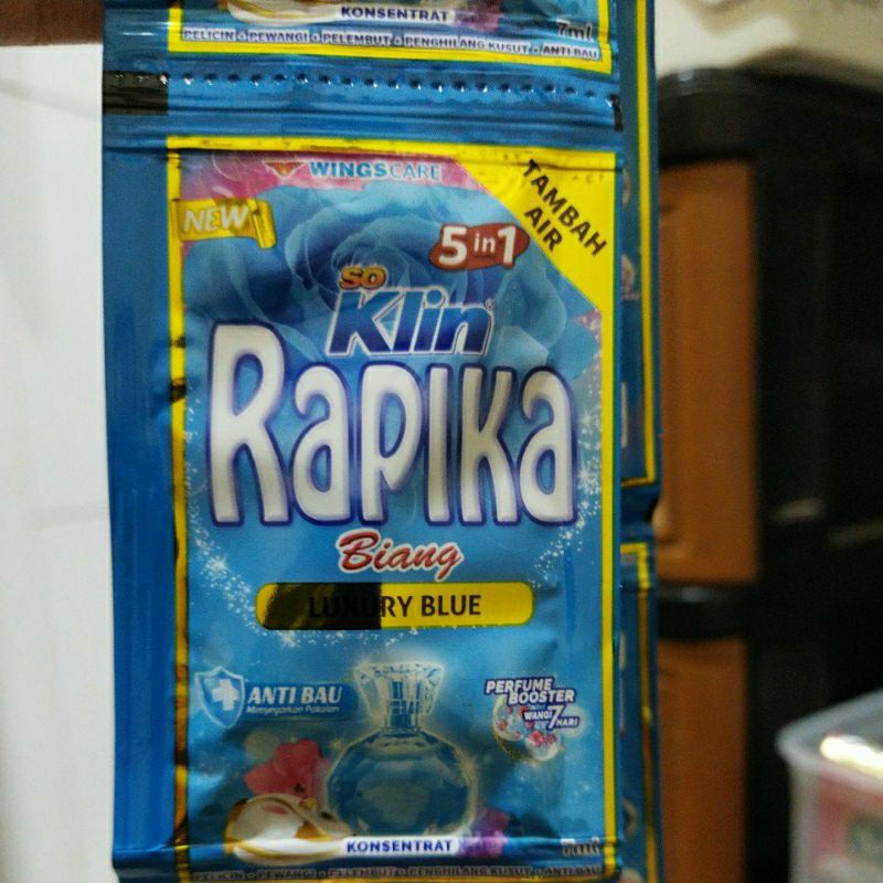 RAPIKA BIANG 1 RENCENG ISI 12 SACHET PEWANGI PAKAIAN [SWEETSPACE]