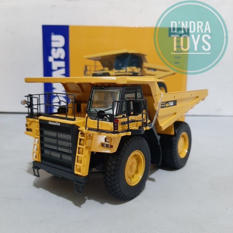 Diecast Miniatur Alat Berat KOMATSU HD785-7  DUMP TRUCK Alat Berat Tambang