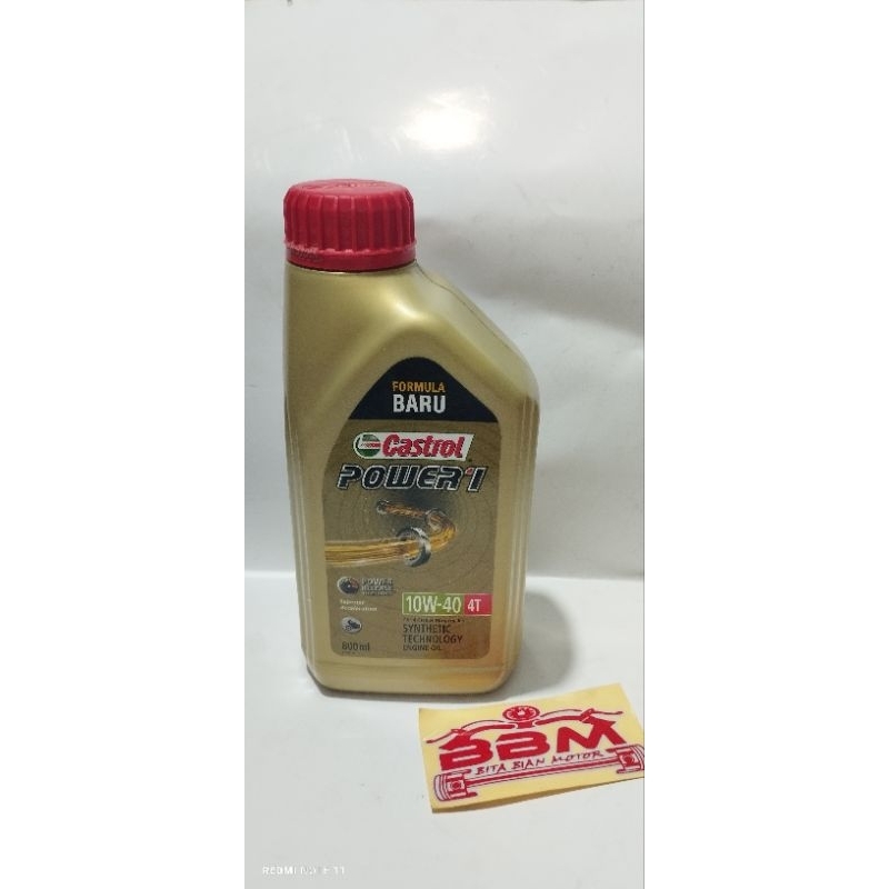 castrol power 1 10w-40 4T