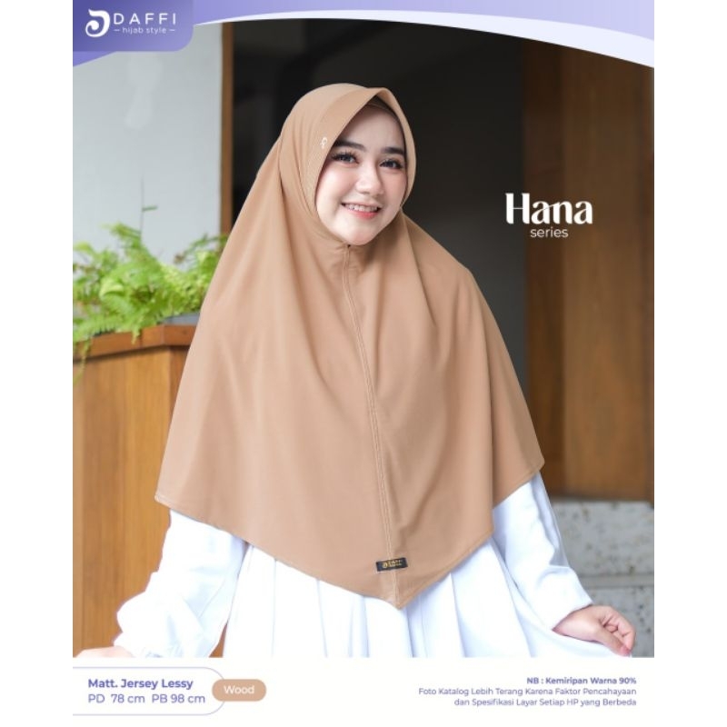Jilbab Instan Hana By Daffi