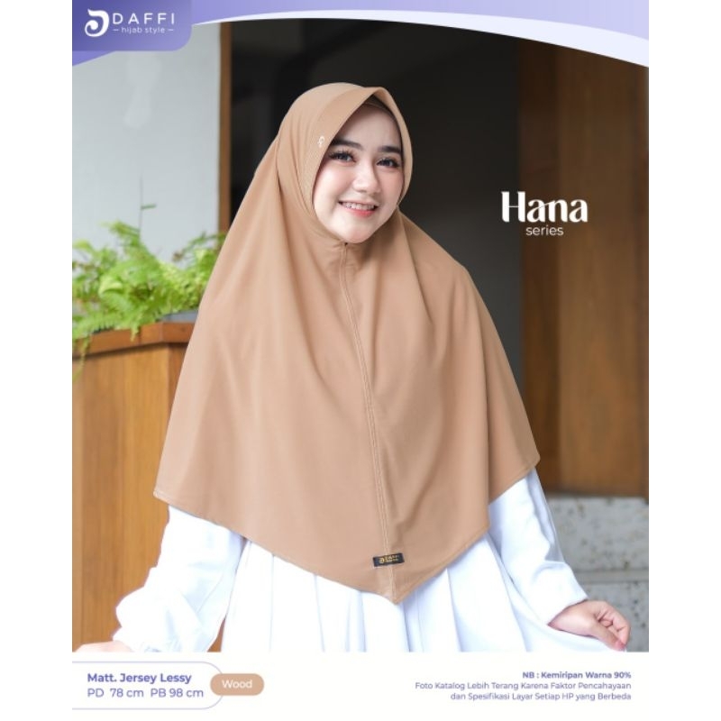 Jilbab Instan Hana By Daffi