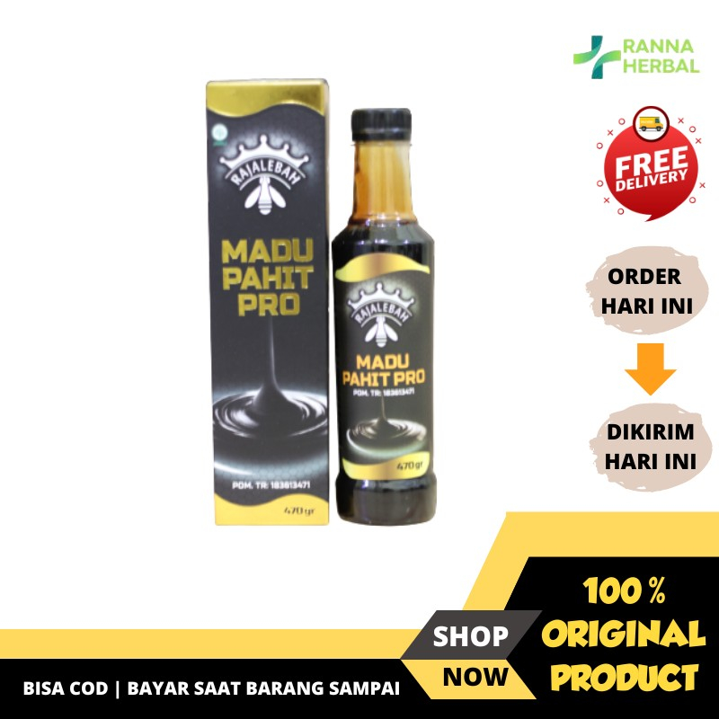 Madu Pahit Raja Lebah / Madu Pahit Pro / Raja Lebah Madu Hitam Pahit Plus