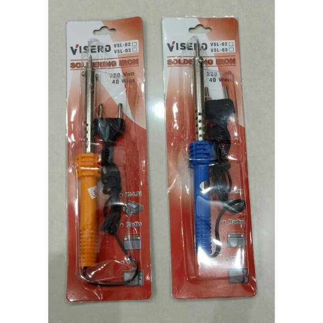 Solder Visero Rambo New 40 watt VSL 03 Gagang Plastik Ecer &amp; Grosir