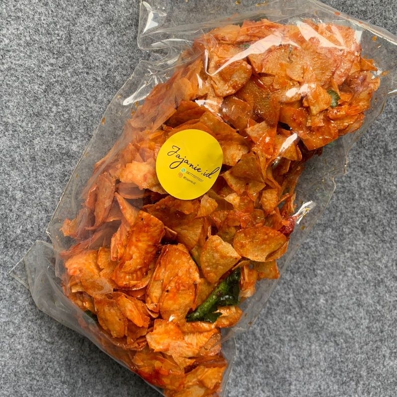 

Keripik Singkong Viral Rujak Pedas Manis 500gr