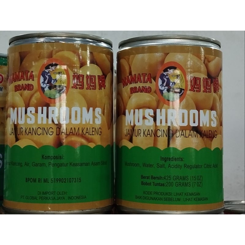 

Mamata Mushroom Jamur Kancing Dalam Kaleng