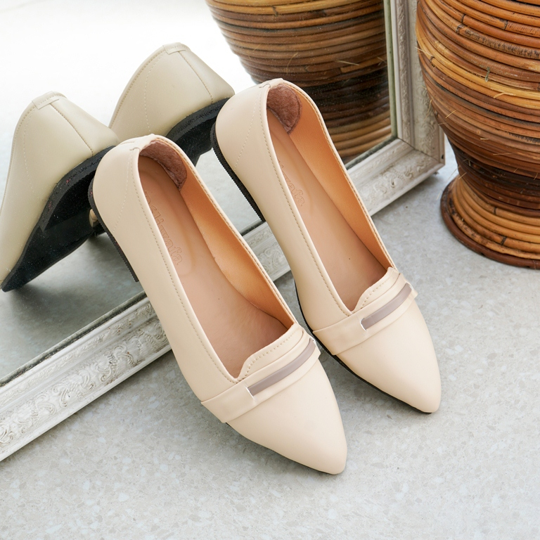 Deliwafa  - [Sepatu Wanita] Rifina Flatshoes