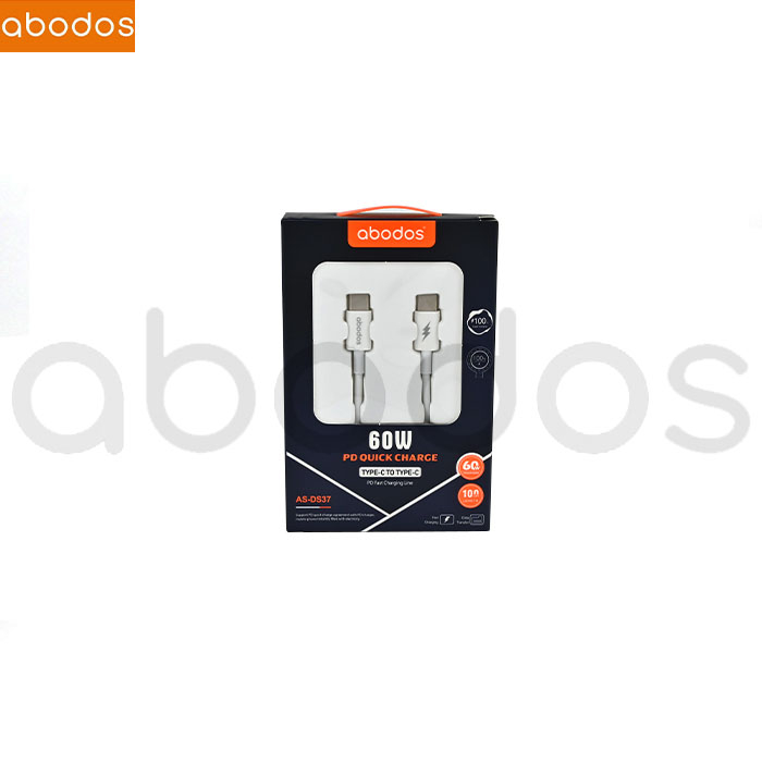 Abodos Kabel Data Type-C Pengisian Daya Cepat PD 60W